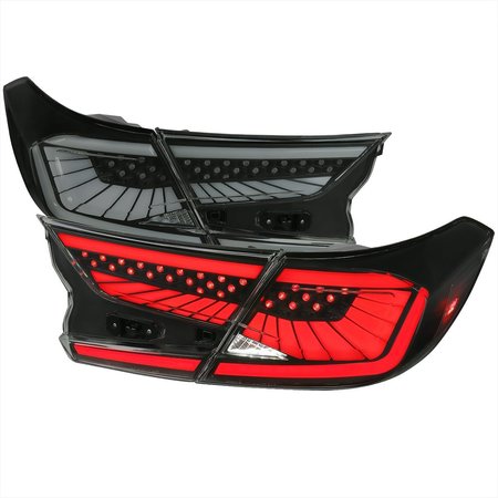 SPEC-D TUNING SEDAN LED TAIL LIGHTS, 2PK LT-ACD184SM-SQ2-RS